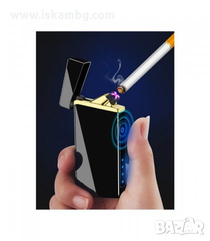 СТИЛНА ЗАПАЛКА С ВОЛТОВА ДЪГА И ТЪЧ - код 152, снимка 2 - Запалки - 33950699
