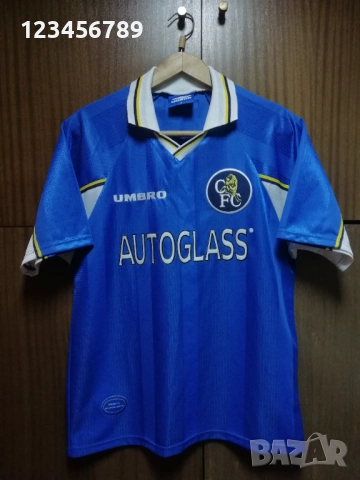 Chelsea Umbro 1997/1998/1999 оригинална тениска фланелка екип Vintage Челси 