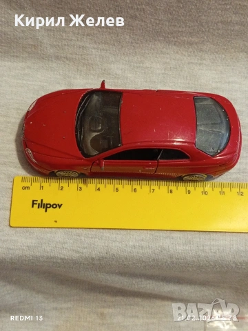 Метална количка Alfa GT много красива за КОЛЕКЦИЯ ДЕКОРАЦИЯ 21868, снимка 5 - Колекции - 53573180