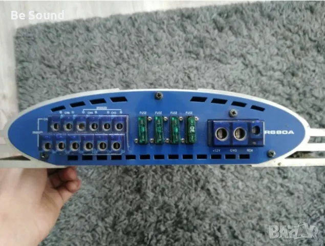 6 канален мощен Усилвател Rodek R680A _Made in USA , снимка 3 - Ресийвъри, усилватели, смесителни пултове - 49985621