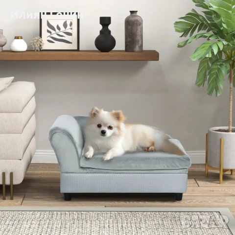 Диван за домашни любимци PawHut с място за съхранение, снимка 10 - За кучета - 50752974