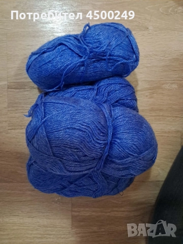 Прежда от Мохер, снимка 3 - Ръчно изработени сувенири - 52919549