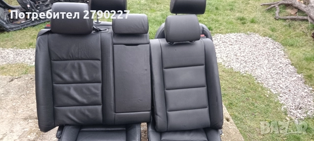 Продавам кожен салон за Audi A4 B6 с подгрев , снимка 2 - Аксесоари и консумативи - 52817889