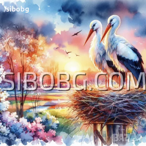 Диамантен гоблен „ЩЪРКЕЛОВА ПРОЛЕТ“ , снимка 1