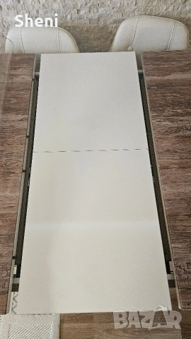 Трапезна разтегателна маса 90х78х140/178,5 см., снимка 15 - Маси - 53218789