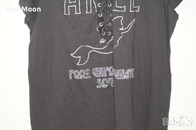 Оригинална Дамска Тениска Disney Ariel Poor Unfortunate Souls , снимка 4 - Тениски - 41761305