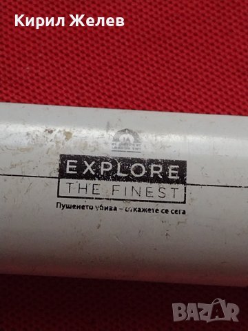 МЕТАЛНА ЗАПАЛКА EXPLORE THE FINEST ИНТЕРЕСЕН МОДЕЛ СТАРА РЯДКА ЗА КОЛЕКЦИОНЕРИ РАБОТИ 33920, снимка 2 - Запалки - 39062982