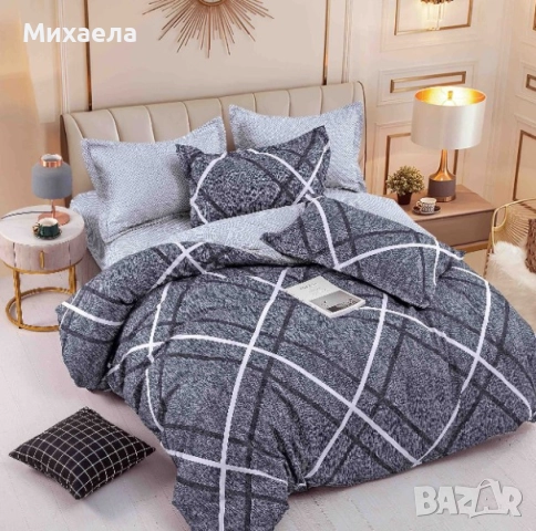 Памучни Спални комплекти от 6 части - 67 лв., снимка 2 - Спално бельо - 52446190