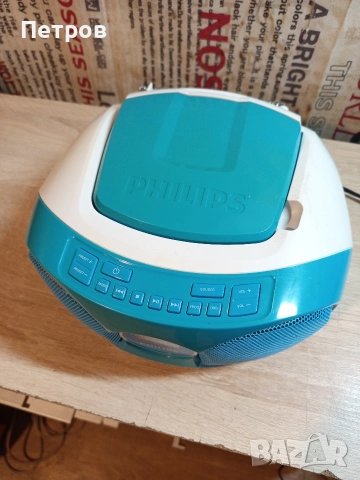 Микро Аудио Система"Philps"AZ215N/12, снимка 3 - Радиокасетофони, транзистори - 52671552