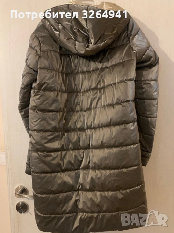 Дамско зимно марково яке с две лица, снимка 4 - Якета - 53254039