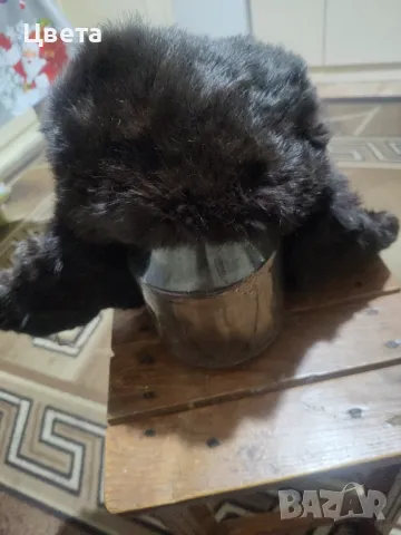 Зимна заешка шапка, снимка 7 - Шапки - 48211237