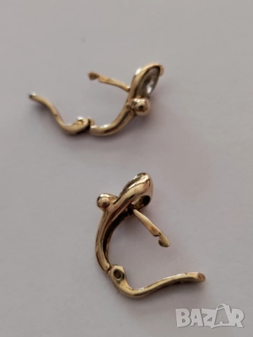 Златни обици 47481, снимка 3 - Обеци - 51654399