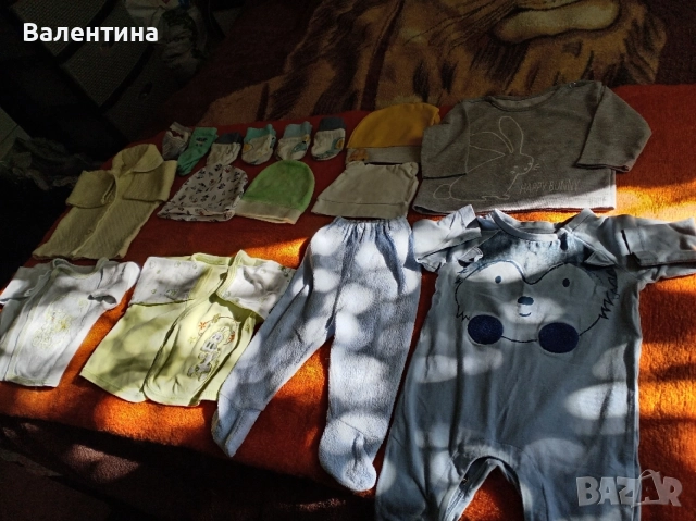 Бебешки дрешки от 0 до 3 мес. , снимка 2 - Комплекти за бебе - 56241880