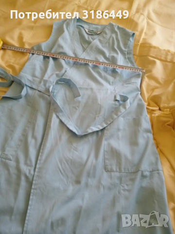 Светлосиня дамска престилка, снимка 4 - Други - 36254548