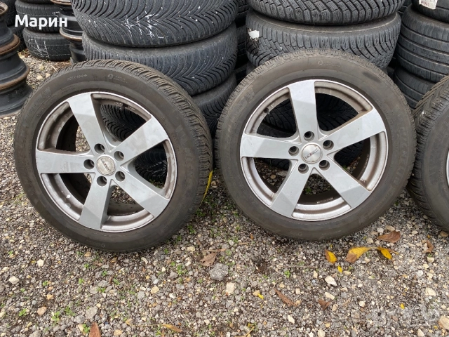 Лети джанти с гуми 17 цола 5х114.3, снимка 2 - Гуми и джанти - 52306060