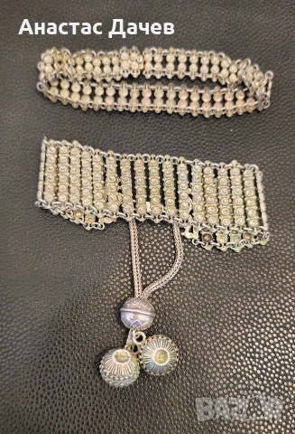 Стари Сребърни гривни, снимка 9 - Гривни - 53795251
