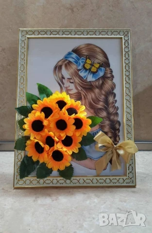 3д картина в рамка 