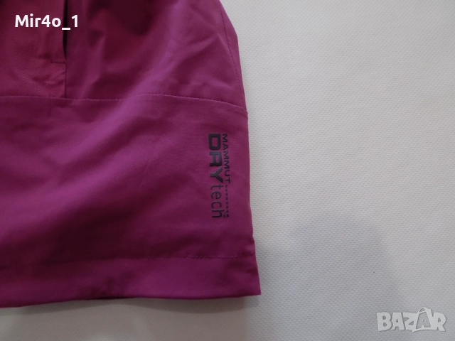 зимно яке mammut dry tech горнище палто парка худи блуза фанела туризъм планина дамско оригинално XL, снимка 6 - Якета - 46964982