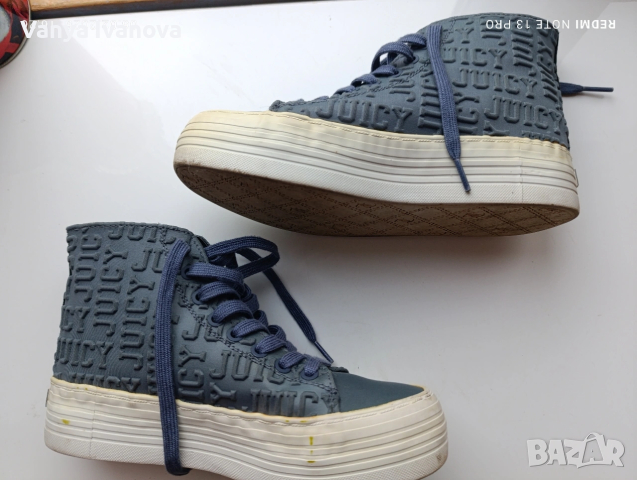 Juicy Couture black label кецове, снимка 3 - Кецове - 53384060