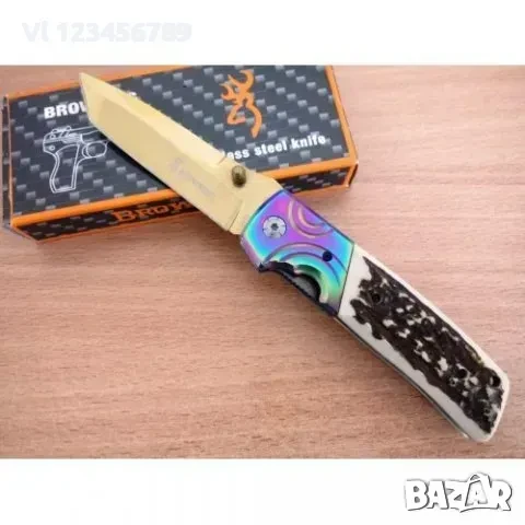 Сгъваем нож Browning DA92 /101x225 mm/, снимка 6 - Ножове - 50672842
