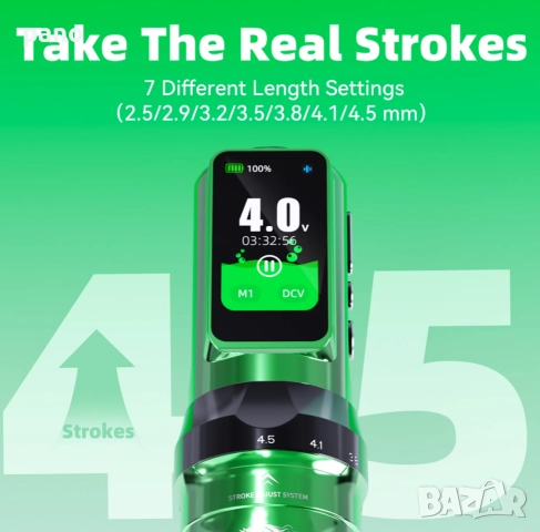 Нова Машинка за татуиране/татуси/татуировки.Mast Fold Pro (Horse edition), снимка 10 - Друго оборудване - 52655900