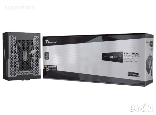 Захранване за настолен компютър Seasonic SSR-1600TR 1600W ATX Active PFC 80 Plus Platinum, снимка 1 - Захранвания и кутии - 40951954