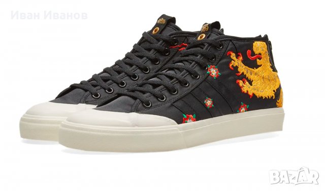 кецове Adidas x Footpatrol x Juice Matchcourt Mid   номер 44 - лимитирана серия , снимка 6 - Кецове - 34694480