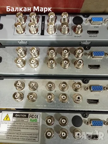 Лот 4 бр. DVR рекордери за видеонаблюдение KKMOON (3x 8-канални и 1x 4-канален), снимка 4 - Други - 56194437