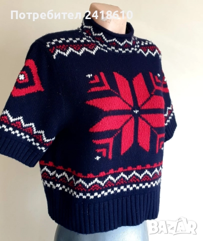 POLO Ralph Lauren Wool   Knit Womens Size L /XL НОВО! ОРИГИНАЛ! Дамски Пуловер !, снимка 17 - Блузи с дълъг ръкав и пуловери - 52638080