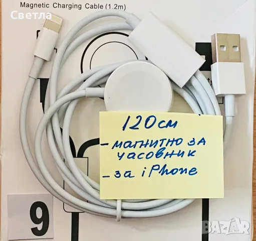 РАЗПРОДАЖБА-Нови  Кабели-1 и 2м; Зарядни-30W; 20W; 10W; Магнитни зарядни; Други, Мин. покупка € 10, снимка 3 - USB кабели - 55784795
