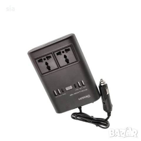  Преобразувател на напрежение 12V/24V към 220V 200W