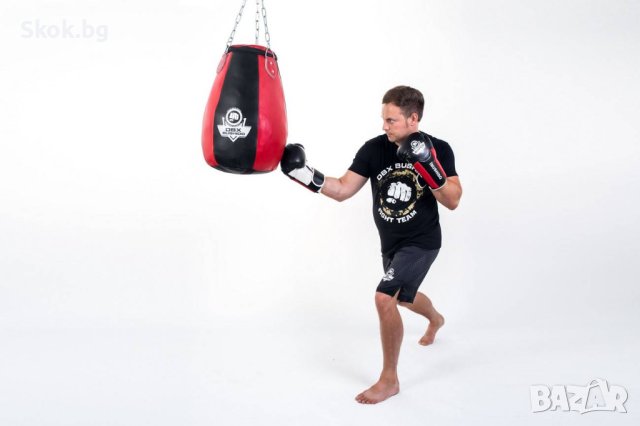 Боксов комплект: 30 кг. ударна круша + стойка за таван + верижен метър + ръкавици, снимка 8 - Бокс - 40770575