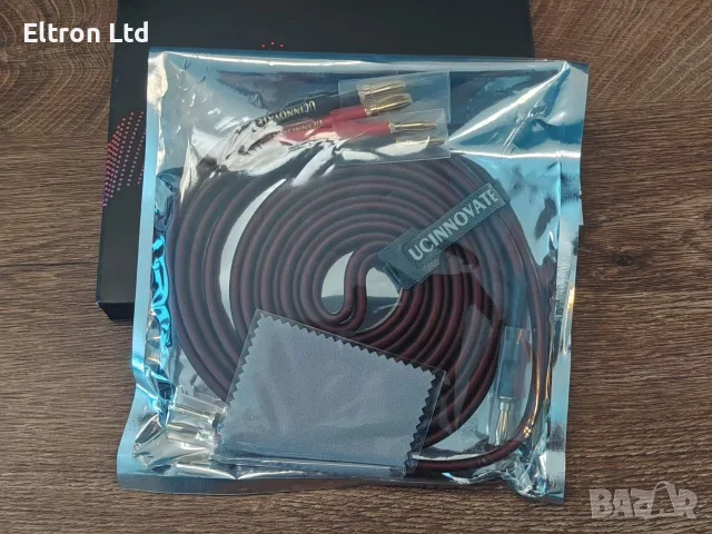 2 X 2m HiFi OFC Audio Speaker Cables Gold-Plated Banana Plugs 2x2.5mm, снимка 5 - Тонколони - 55073498