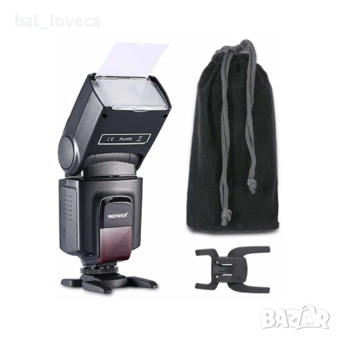 Neewer TT560 универсална външна светкавица, снимка 4 - Светкавици, студийно осветление - 53699244