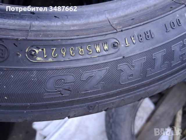 245 45 17 SUMITOMO 2бр летни дот 2021г , снимка 4 - Гуми и джанти - 53748346