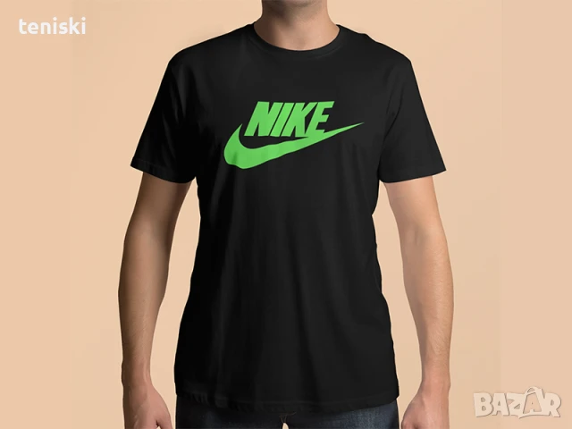  Тениски NIKE принт Мъжки и детски 