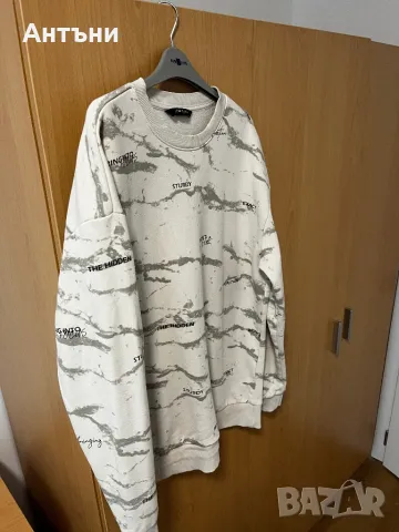 Бяла блуза с надписи на LC Waikiki, снимка 2 - Блузи - 48625235