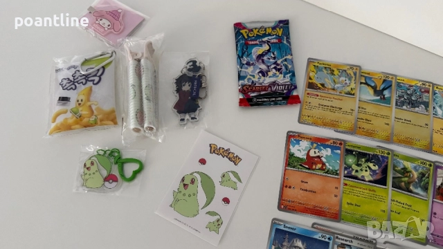 Карти Pokémon Nintendo ключодържатели несесер и други от Корея, снимка 3 - Карти за игра - 55778513