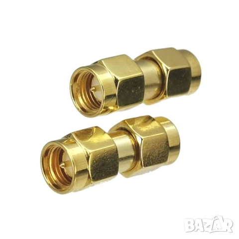 Преходник SMA Male към SMA Male