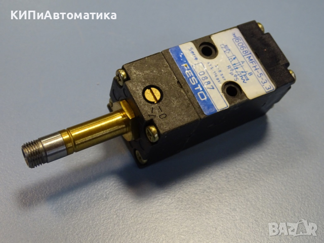 пневматичен разпределител Festo MFH-5-3.3(6068) pneumatic directional control valve, снимка 3 - Резервни части за машини - 44601641