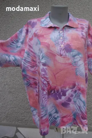 3XL /4XL Нова блуза Sala Anna/Германия/ , снимка 4 - Блузи с дълъг ръкав и пуловери - 50248497