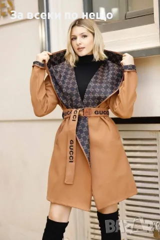 Gucci Дамско Палто Гучи - Различни Цветове Код A1834, снимка 4 - Палта, манта - 55810007