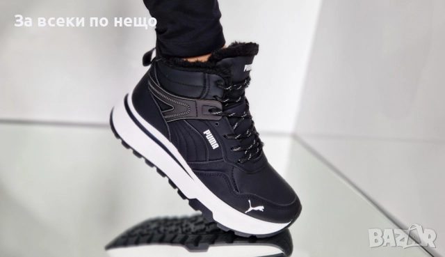 Puma Дамски Меки И Топли Боти Пума - 2 Налични Цвята Код P1409, снимка 7 - Дамски боти - 52178831