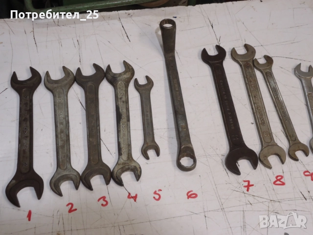 Гаечни ключове Х 2лв, снимка 11 - Ключове - 52437578