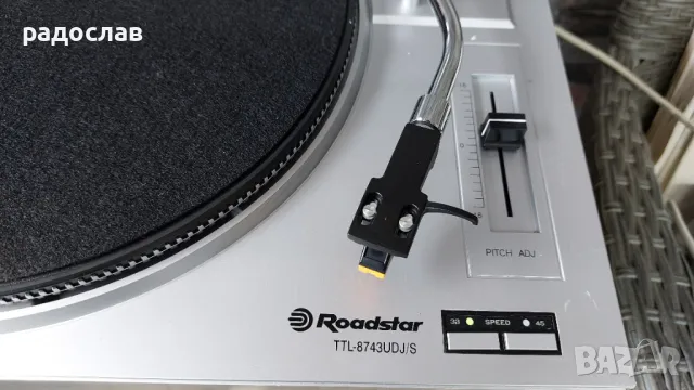 Диджейски грамофон ROADSTAR TTL-8743UDJ/S, снимка 4 - Грамофони - 47303354