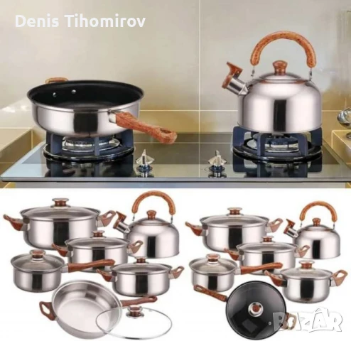 комплект за всяка кухня от 12 части , снимка 7 - Прибори за хранене, готвене и сервиране - 48563480