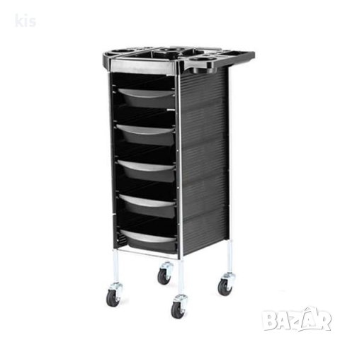 Фризьорска количка от метал и пластмаса модел Q7