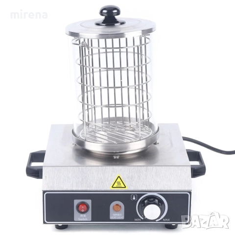 Професионален уред за наденички, хот-дог, неръждаема стомана 15, снимка 8 - Обзавеждане на кухня - 51537365