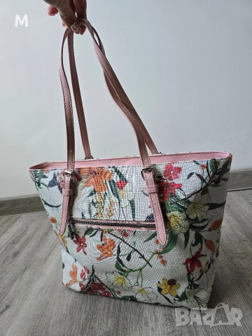 НОВА уникална чанта DAVID JONES на цветя , снимка 3 - Чанти - 53438799