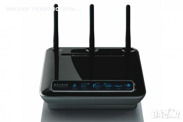 Wi-Fi рутер Belkin F5D8231-4, снимка 3 - Рутери - 35893548